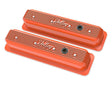 Hooker performance muffler black polished aluminum orange-241-249