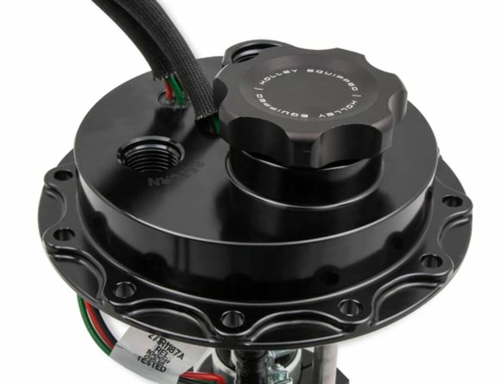 Holley fuel pump module-12-bolt-flange-w-vr-series-fuel-pumps-12-149