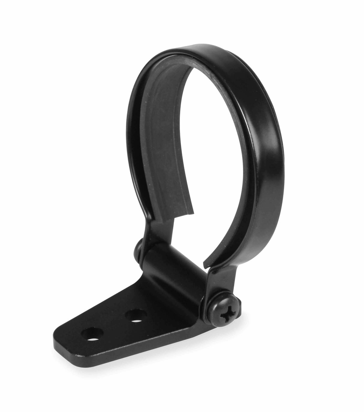 Holley Gauge Pedestal Mounting Bracket - 26-619 black aluminum