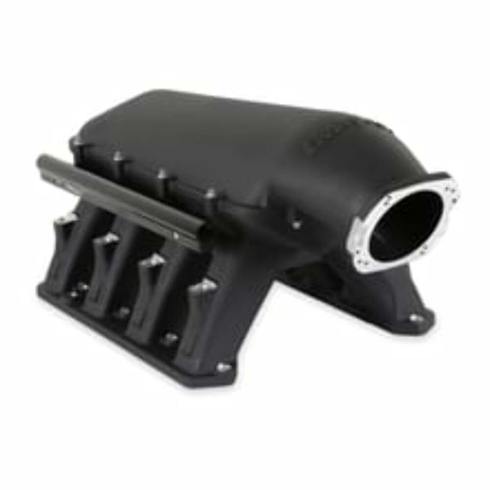 Holley EFI Gen III Hemi Hi-Ram EFI Manifold 300-658BK for 2005-2010 Ram black aluminum