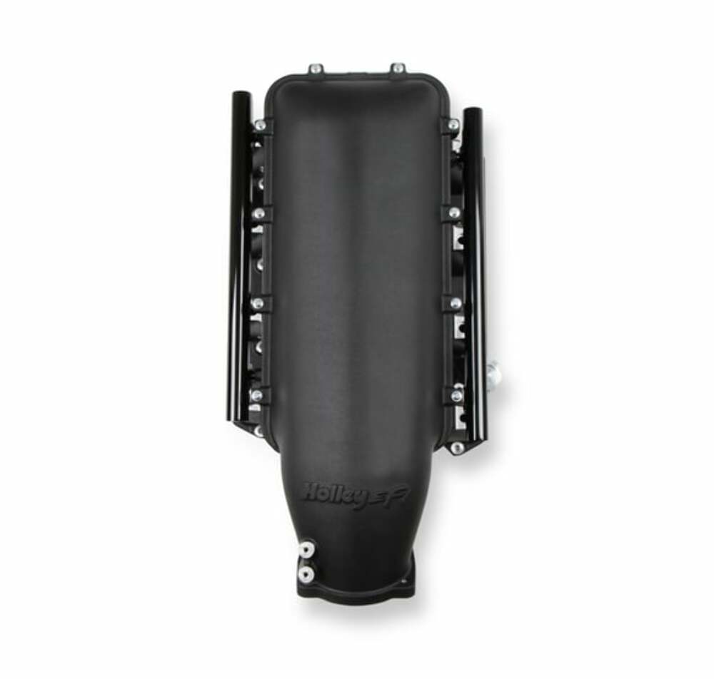 Hooker performance muffler black manifold-300-650bk