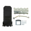 Holley Gen III Hemi Swap Oil Pan - Black 302-63BK for 1972-1993 Dodge C10 black aluminum