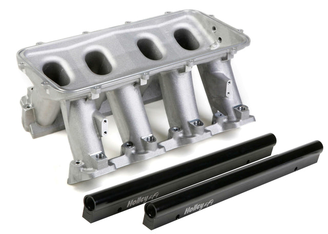 Holley EFI Hi-Ram Lower Manifold - GM LS1/LS2/LS6 - 300-227 aluminum
