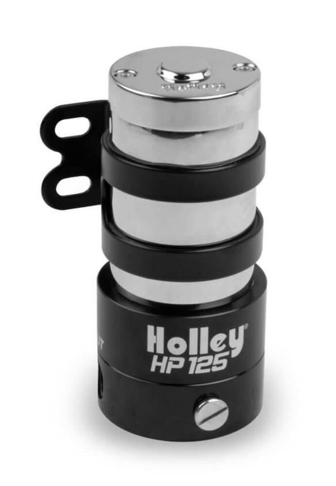 Holley HP Series Fuel Pumps 12-125 black aluminum