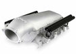 Holley EFI Lo-Ram Manifold Base and Fuel Rails Dual Fuel Injector-GM LS3/L92 300-683 black aluminum