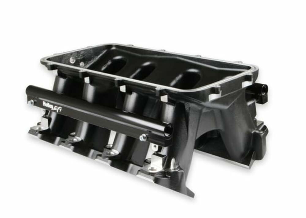 Hooker performance muffler black black-300-123bk