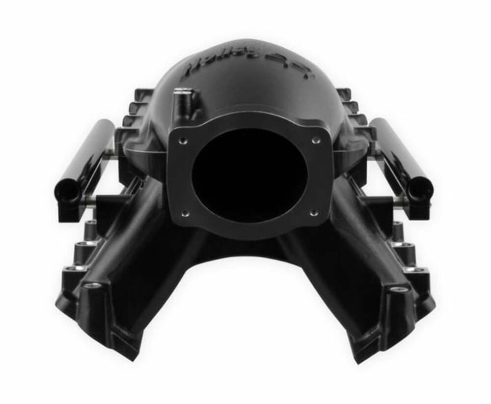 Hooker performance muffler black black-300-124bk
