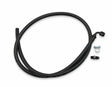 Holley LS Steam Tube Kit w/ Black Push-On Hose - 26-552 black aluminum