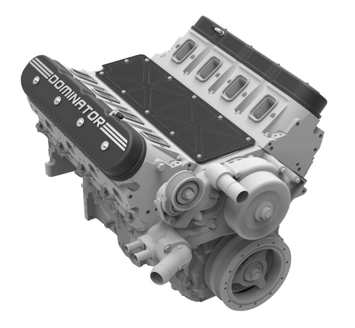Hooker performance muffler trussed-241-265