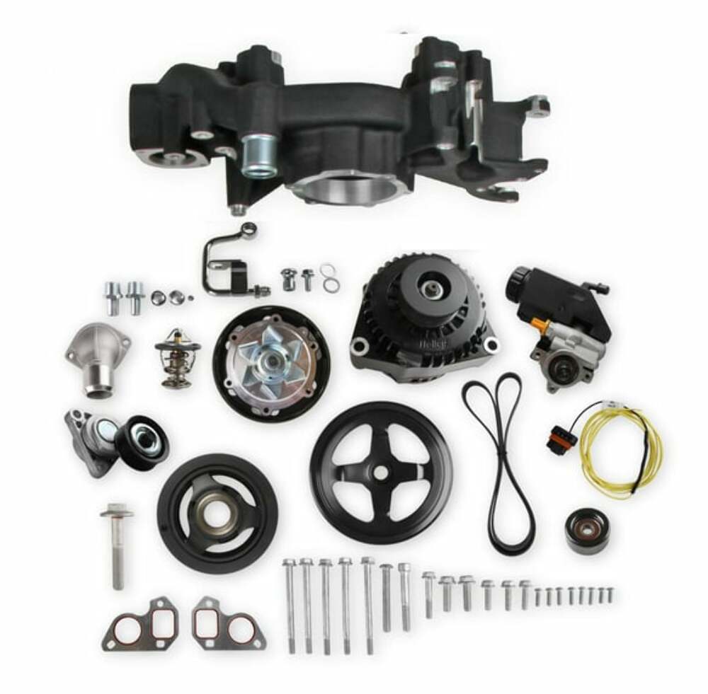 Hooker performance muffler black aluminum finish-20-186bk