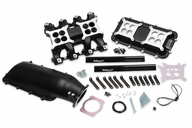 t Holley Mid-Rise Intake - GM LS3/L92 w/ 92mm Top - Black - 300-135BK HolleyEFI