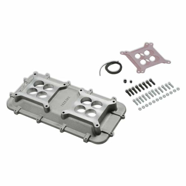 Holley Mid-Rise Plenum Base Adapter Kit - GM LS1/LS2/LS6 300-267 aluminum
