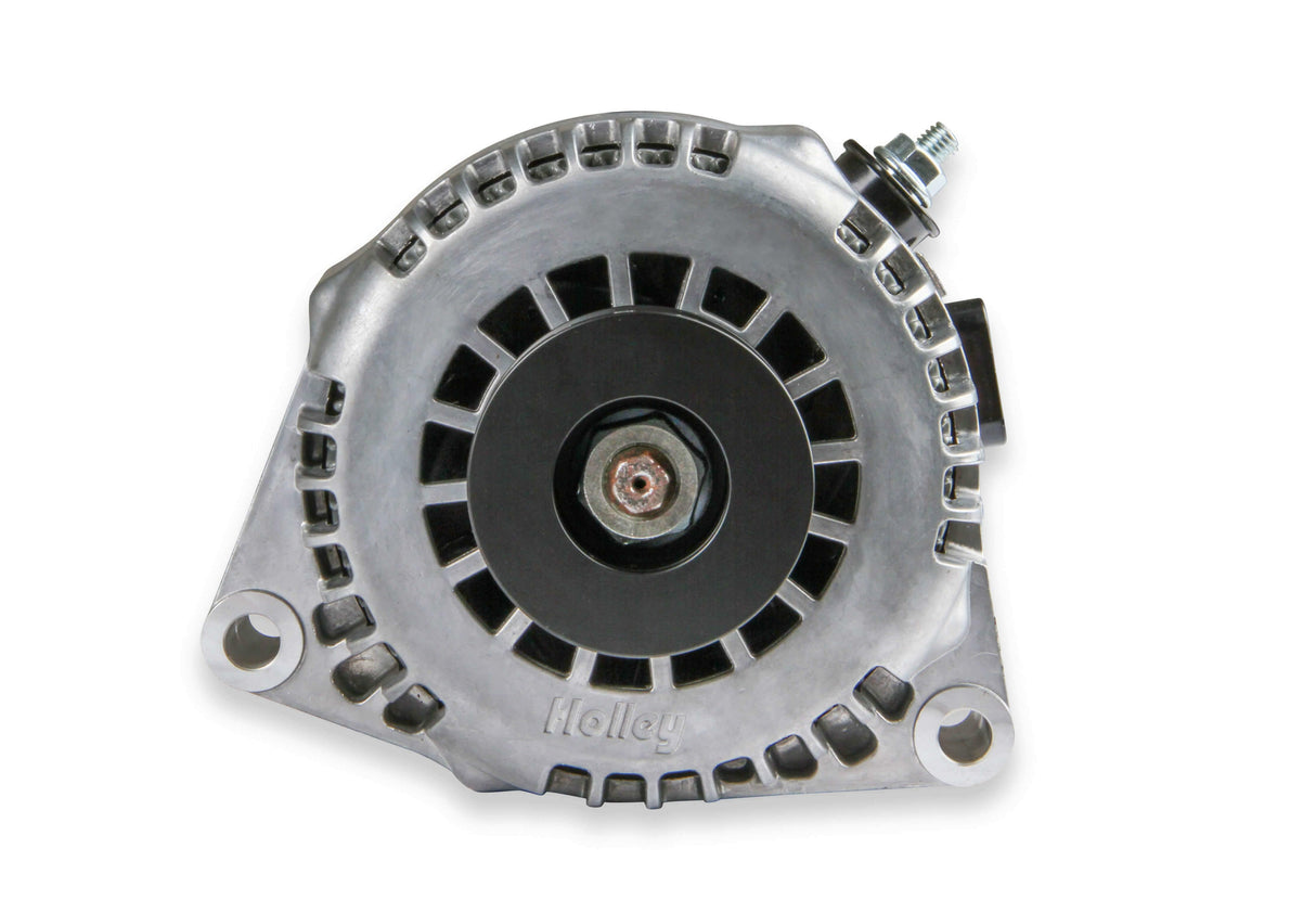Hooker performance muffler black polished aluminum alternator-197-302