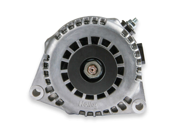 Hooker performance muffler black polished aluminum alternator-197-302