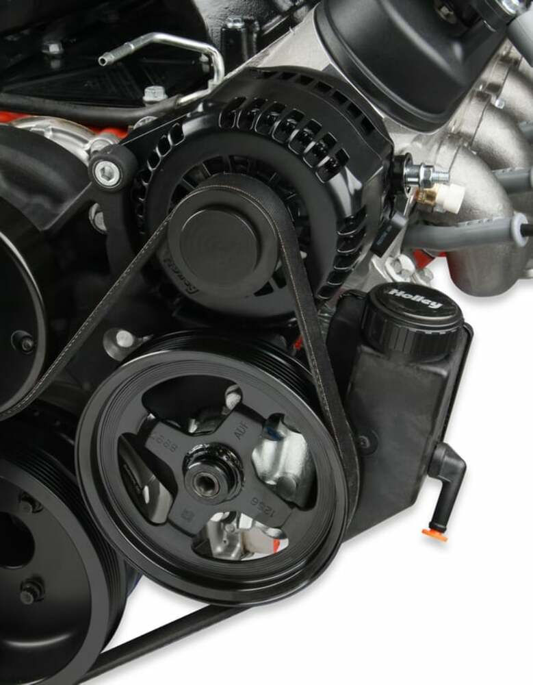 Hooker performance muffler black engines-20-200bk