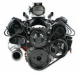Hooker performance muffler black aluminum sump-20-190bk