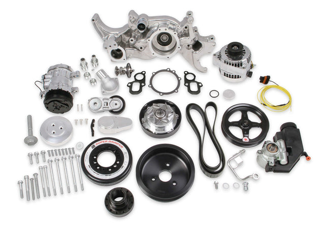 Hooker performance muffler polished aluminum engines-20-200p
