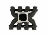 Holley Single Plane Split-Design Intake Manifold GM LS3/L92 Black-4150 300-291BK