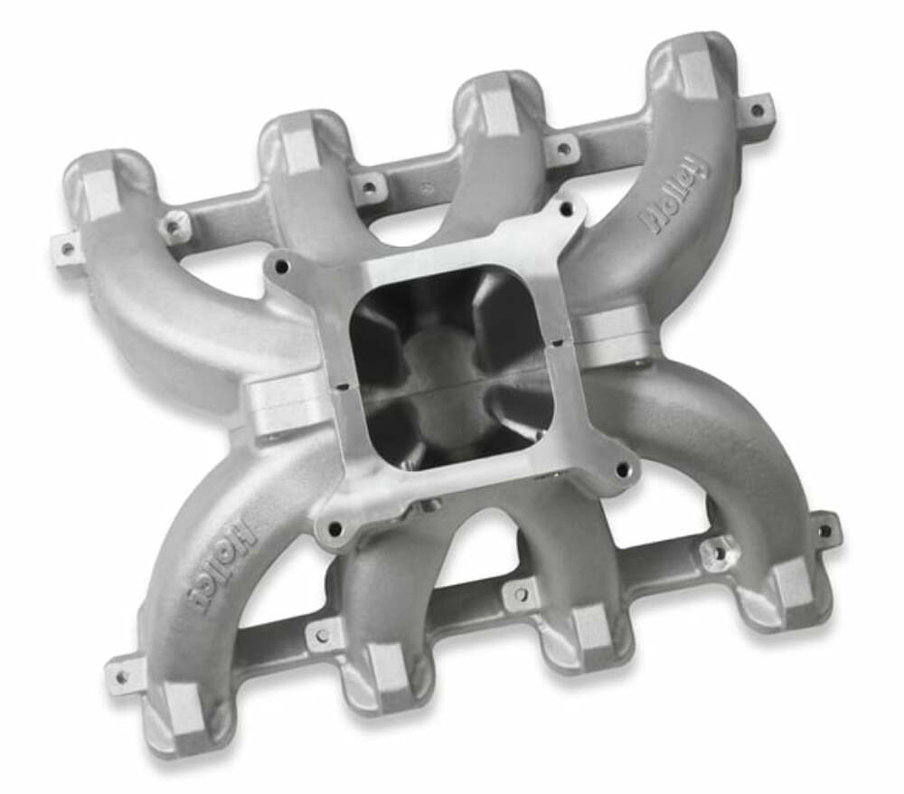 Holley Single Plane Split-Design Race Intake Manifold- GM LS1/LS2/LS6 - 300-256