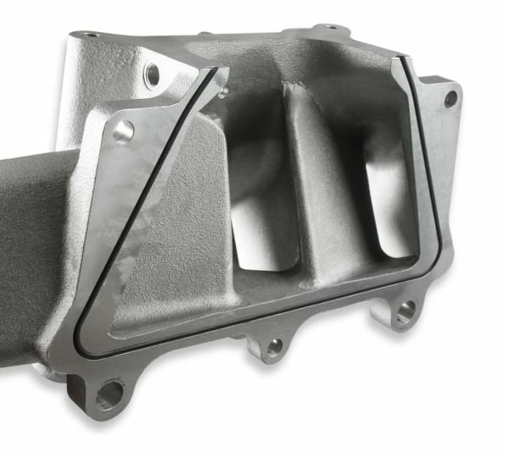 Holley Single Plane Split-Design Race Intake Manifold- GM LS1/LS2/LS6 - 300-256