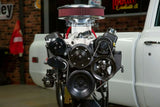 Hooker performance muffler black aluminum system-20-240bk