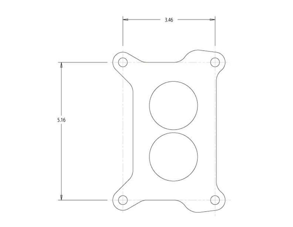 Holley EFI Sniper EFI 550-849K 2300 Carb 2 Barrel Master Fuel Injection Kit Polished