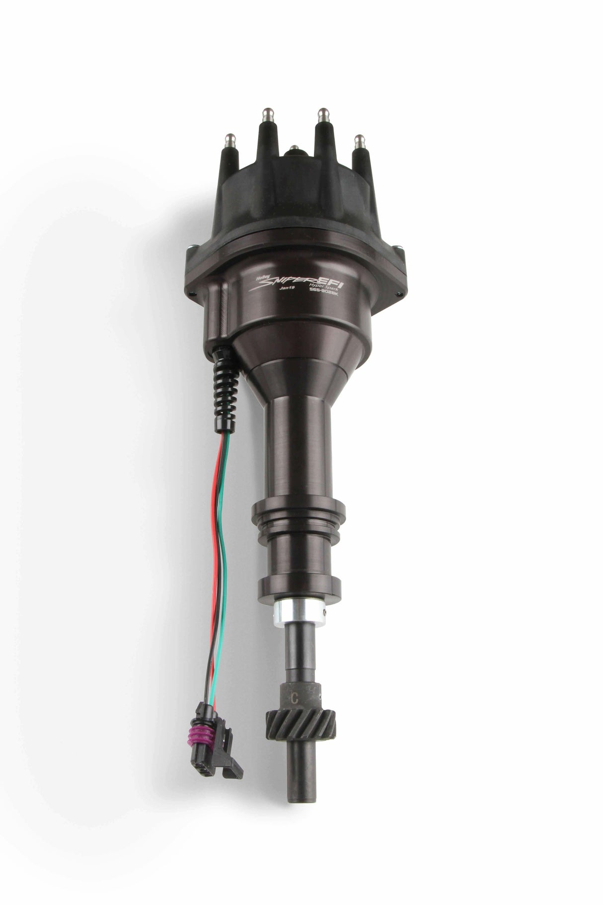 Holley Sniper EFI fuel injection system efi-565-303bk-hyperspark-distributor-ford-351-c-429-460