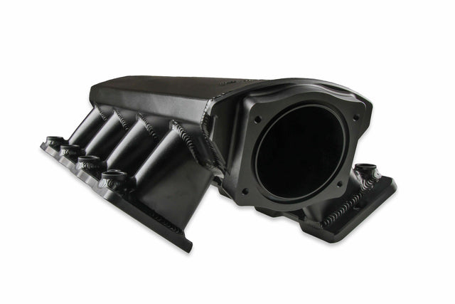 Holley EFI Sniper EFI Low-Profile Sheet Metal Fabricated Intake Manifold 820102-1 for Corvette black aluminum