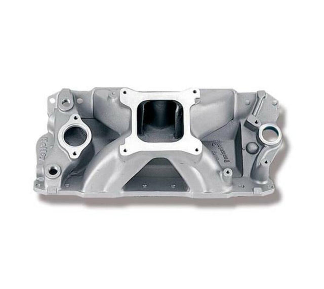 Holley Strip Dominator Intake - Chevy Small Block V8 - 300-25 for 1957-1986 Chevy El Camino aluminum