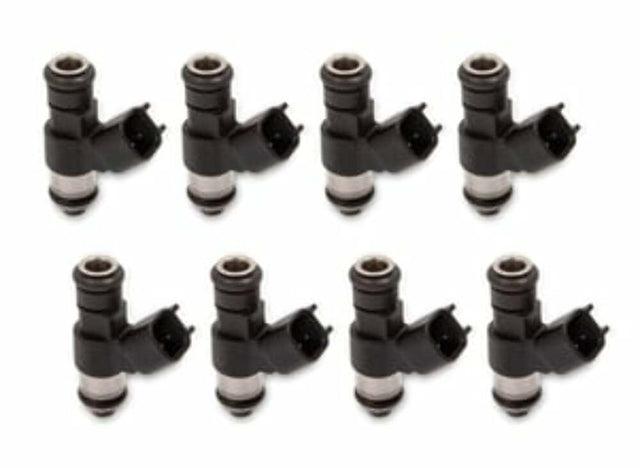 Holley EFI Terminator X Fuel Injectors - Set of Eight 522-768X black