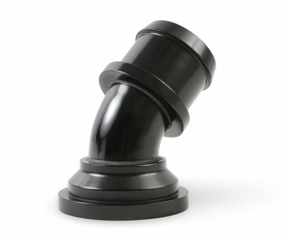 Hooker performance muffler black swivel-45-degree-angle-black-97-343