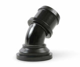 Hooker performance muffler black swivel-45-degree-angle-black-97-343