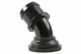 Hooker performance muffler black swivel-45-degree-angle-black-97-343