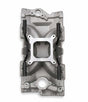 Holley EFI HolleyEFI SBC 4150 Single Plane Fuel Inject Intake Manifold -Chevy SB V8 300-260 for 1957-1986 Chevy Corvette black aluminum