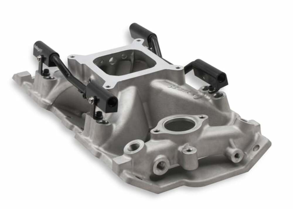 Holley EFI HolleyEFI SBC 4150 Single Plane Fuel Inject Intake Manifold -Chevy SB V8 300-260