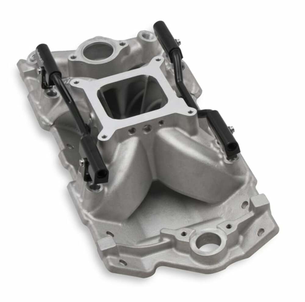 Holley EFI HolleyEFI SBC 4150 Single Plane Fuel Inject Intake Manifold -Chevy SB V8 300-260