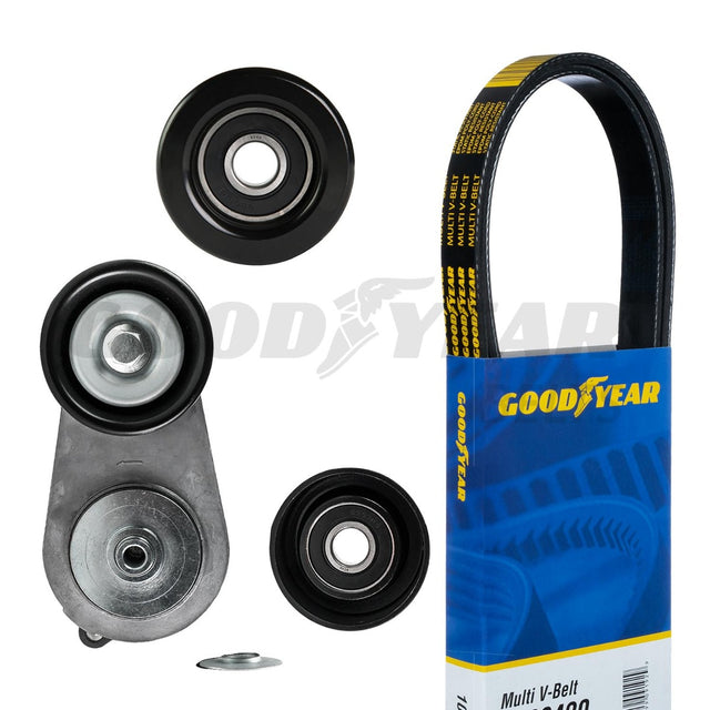 t Honda,Acura, Serpentine Belt Drive Component Kit Goodyear 3190 Good Year Belts