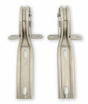 Hood Hinges Stainless Steel Pair fits Ford Mustang 1979-1993 Drake -D9ZZ-16796-S muscle car polished 190005