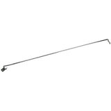 Hood Prop Rod Polished SS fits FordMustang 79-87 -E7ZZ-16826-S muscle car stainless steel 29796