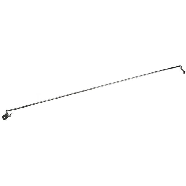 Hood Prop Rod Polished SS fits FordMustang 79-87 -E7ZZ-16826-S muscle car stainless steel 29796
