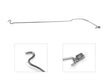 Hood Prop Rod (Stainless) fits Ford Mustang 05-09 E5RZ-16826-S muscle car stainless steel 8993