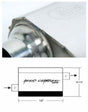 Hooker Aero Chamber Muffler for 1979-1999 stainless steel 21530HKR