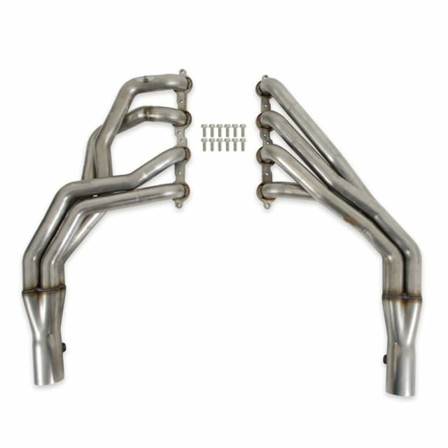 Hooker Blackheart Long Tube Header-S/S LS Swap Header for 1955-1957 Chevy GTO black stainless steel long tube manual transmission BH14365