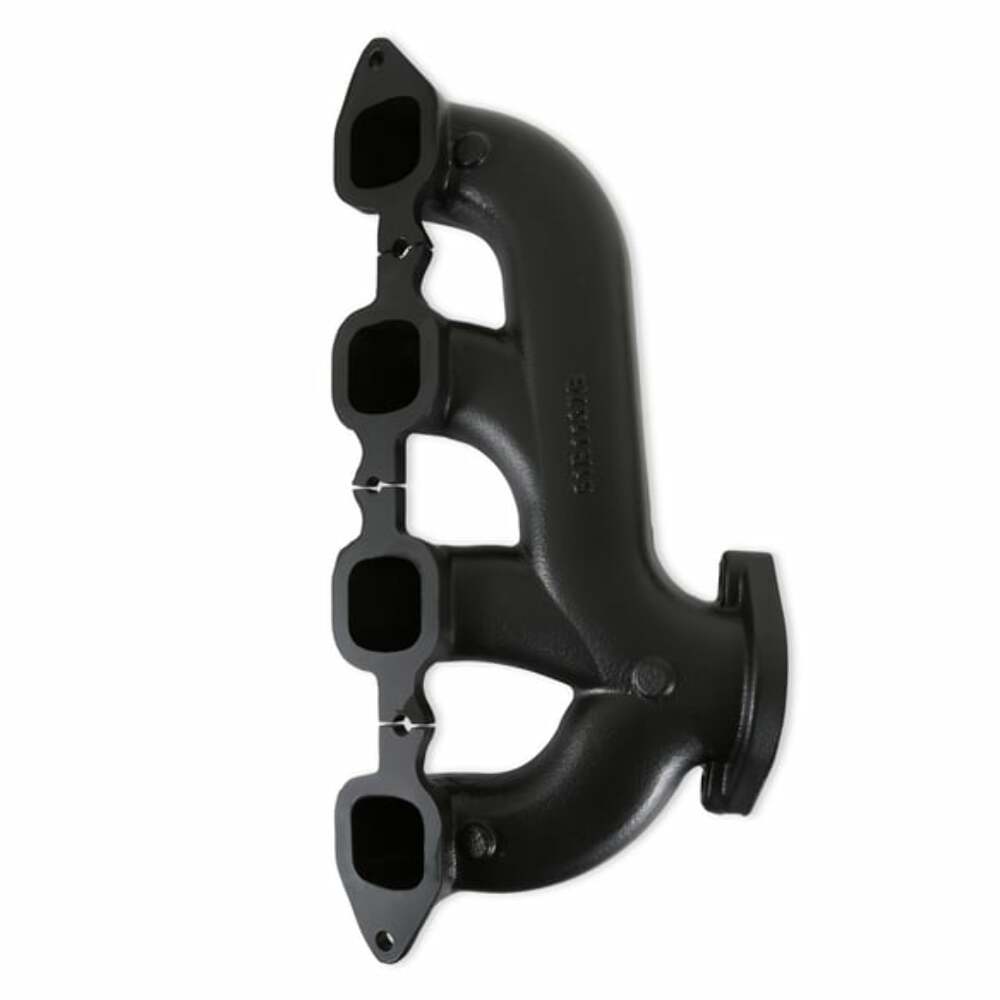 Hooker BlackHeart LT Swap Exhaust Manifolds-Rear Dump-Black BHS5194
