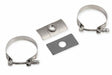 Hooker BlackHeart Oxygen Sensor O2 Bung 2.5" Clamp-On Style - 71014302-RHKR black stainless steel