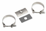 Hooker BlackHeart Oxygen Sensor O2 Bung 2.5" Clamp-On Style - 71014302-RHKR black stainless steel