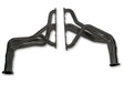 Hooker Competition Fenderwell Exit Header - Painted 9401HKR black ceramic coated