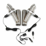 Hooker Cut-Out Dual Kit w/Remote 11052HKR stainless steel aluminum