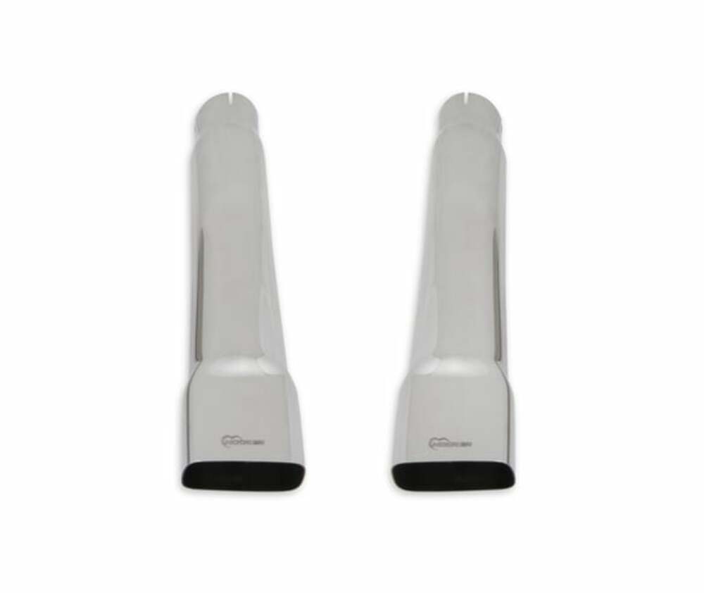 Hooker BlackHeart Super Bee Exhaust Tips Fits 1966-1970 B-Body for 1966-1970 Dodge Road Runner black polished stainless steel BHC304