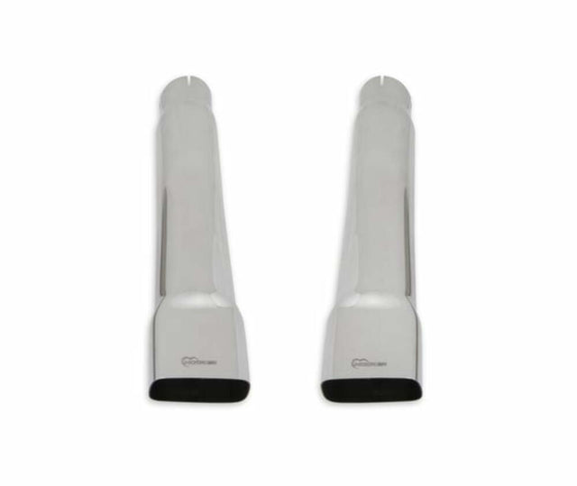 Hooker BlackHeart Super Bee Exhaust Tips Fits 1966-1970 B-Body for 1966-1970 Dodge Road Runner black polished stainless steel BHC304
